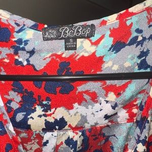 Flower pattern dress